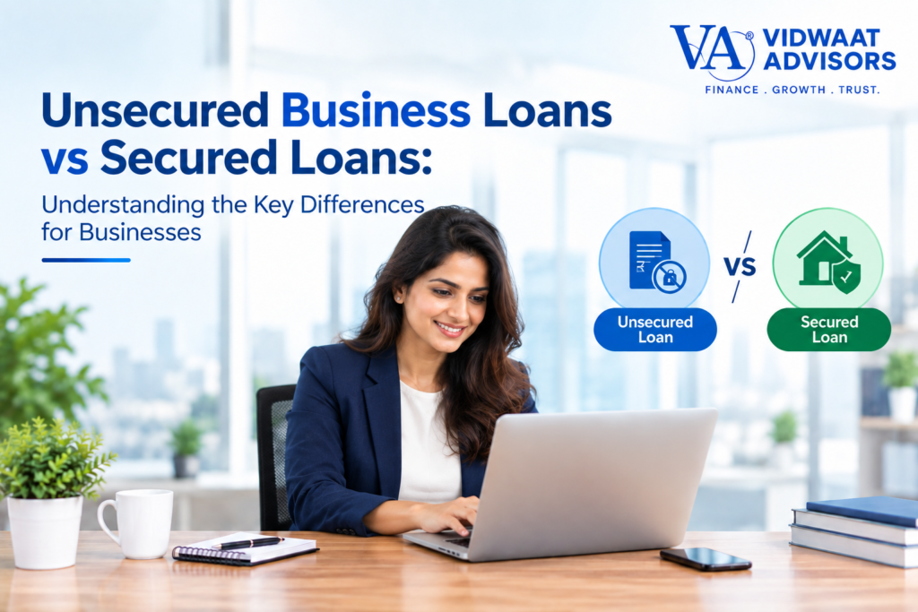 Unsecured Business Loans vs Secured Loans: Understanding the Key Differences for Businesses